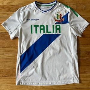Italia Soccer Jersey by Polo Sport RARE